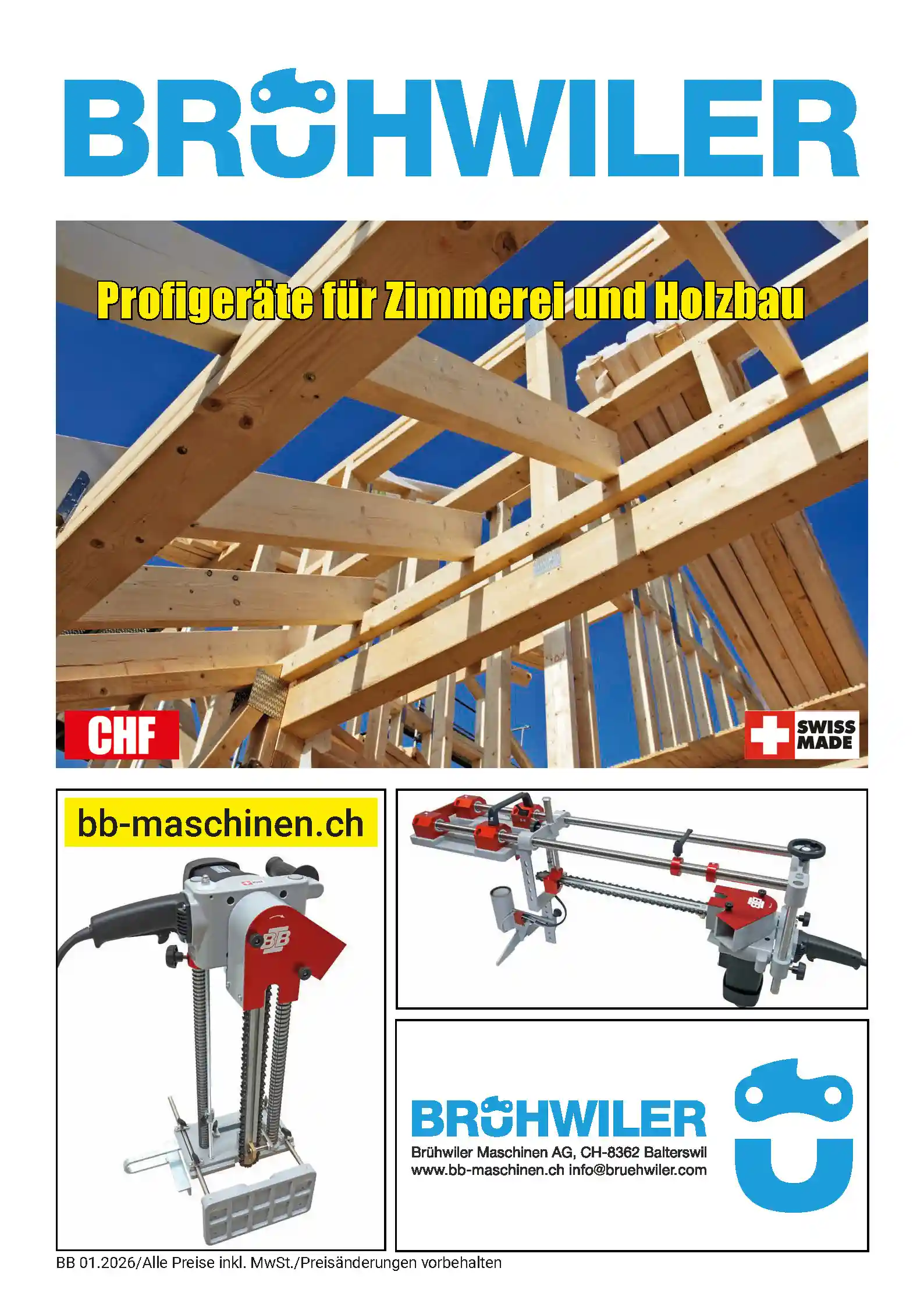 Brühwiler Maschinen Katalog Brühwiler Maschinen Katalog