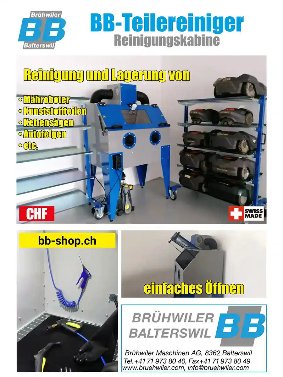 Brühwiler Teilereiniger Katalog